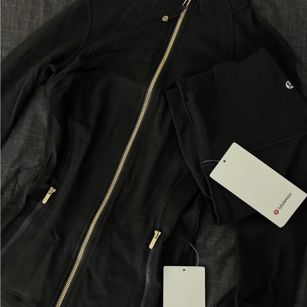 lululemon athletica Sleek Black Utility Jacket